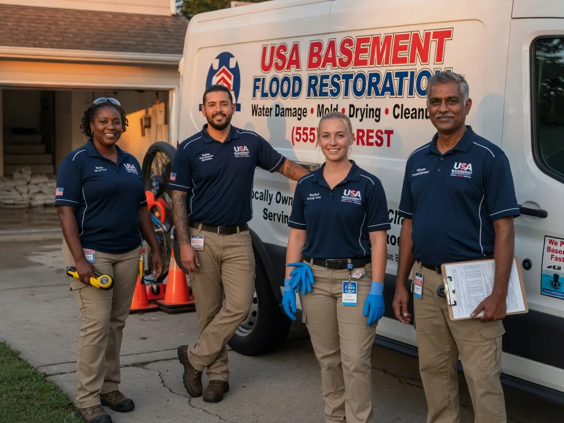 Basement Flood Cleanup company in Southmayd, TX