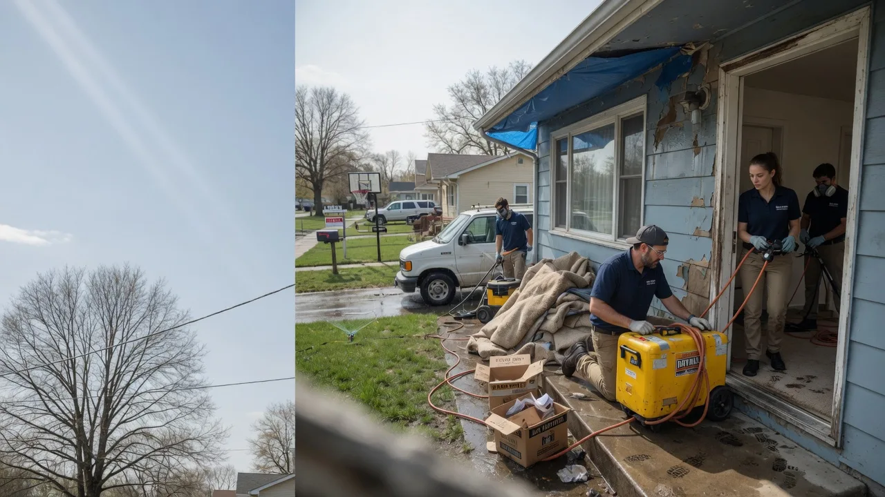 Basement Flood Cleanup in Southmayd, TX near me